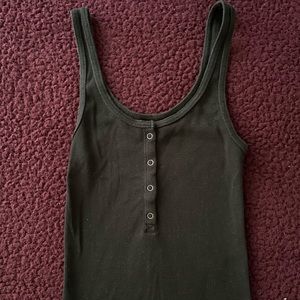 XS BLACK ABERCROMBIE TANK TOP